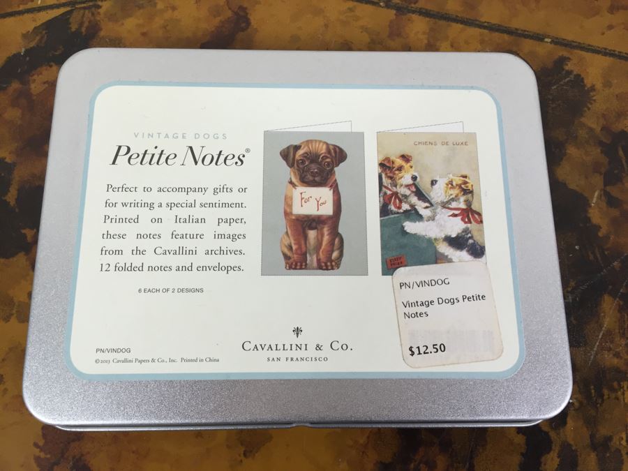 JUST ADDED - (7) NEW Petite Notes Sets (Dogs, Birds And Cakes) And (2) NEW Vintage Dogs Sticky Memos Retails $130 [Photo 15]