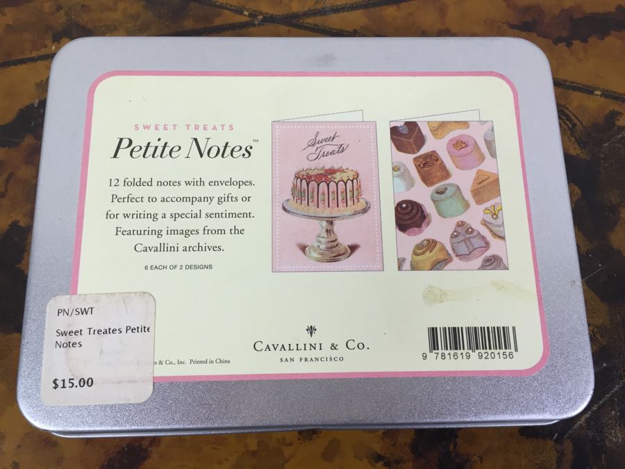 JUST ADDED - (7) NEW Petite Notes Sets (Dogs, Birds And Cakes) And (2) NEW Vintage Dogs Sticky Memos Retails $130 [Photo 8]