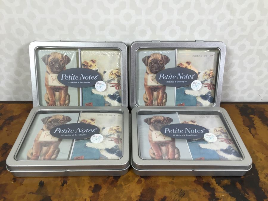 JUST ADDED - (7) NEW Petite Notes Sets (Dogs, Birds And Cakes) And (2) NEW Vintage Dogs Sticky Memos Retails $130 [Photo 12]