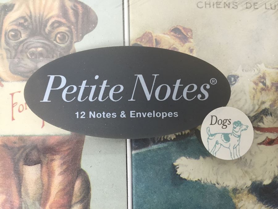 JUST ADDED - (7) NEW Petite Notes Sets (Dogs, Birds And Cakes) And (2) NEW Vintage Dogs Sticky Memos Retails $130 [Photo 14]