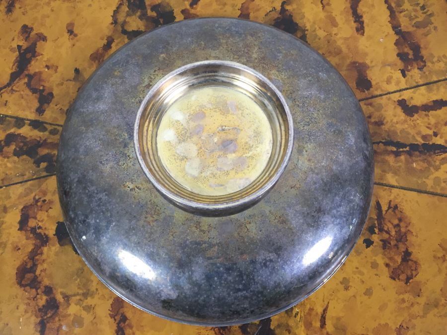 JUST ADDED - Silverplate College Bowl Trophy, NEW Cypress Cement Container, (4) NEW Ticket Sets Weekend Away, Breakfast In Bed, New Southern Cal Historic Postcards, (6) NEW Sets Of Gift Tags, Brass Heart And Various Trays [Photo 17]