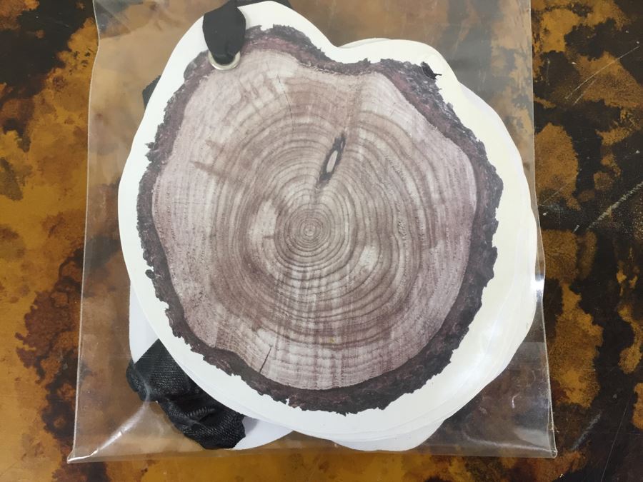 JUST ADDED - Silverplate College Bowl Trophy, NEW Cypress Cement Container, (4) NEW Ticket Sets Weekend Away, Breakfast In Bed, New Southern Cal Historic Postcards, (6) NEW Sets Of Gift Tags, Brass Heart And Various Trays [Photo 26]