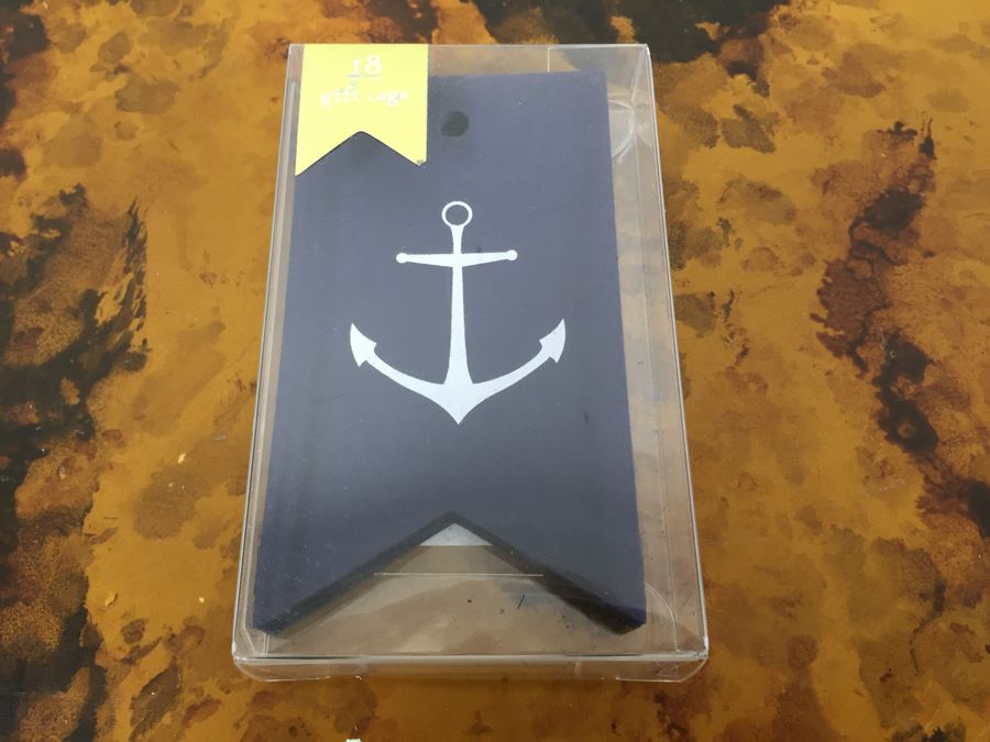 JUST ADDED - Silverplate College Bowl Trophy, NEW Cypress Cement Container, (4) NEW Ticket Sets Weekend Away, Breakfast In Bed, New Southern Cal Historic Postcards, (6) NEW Sets Of Gift Tags, Brass Heart And Various Trays [Photo 19]