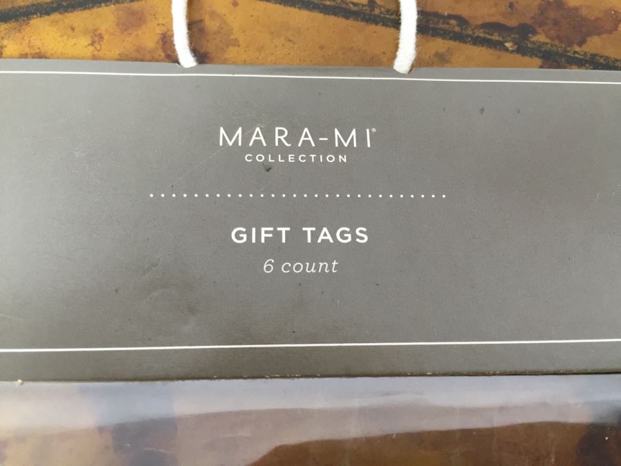 JUST ADDED - Silverplate College Bowl Trophy, NEW Cypress Cement Container, (4) NEW Ticket Sets Weekend Away, Breakfast In Bed, New Southern Cal Historic Postcards, (6) NEW Sets Of Gift Tags, Brass Heart And Various Trays [Photo 23]