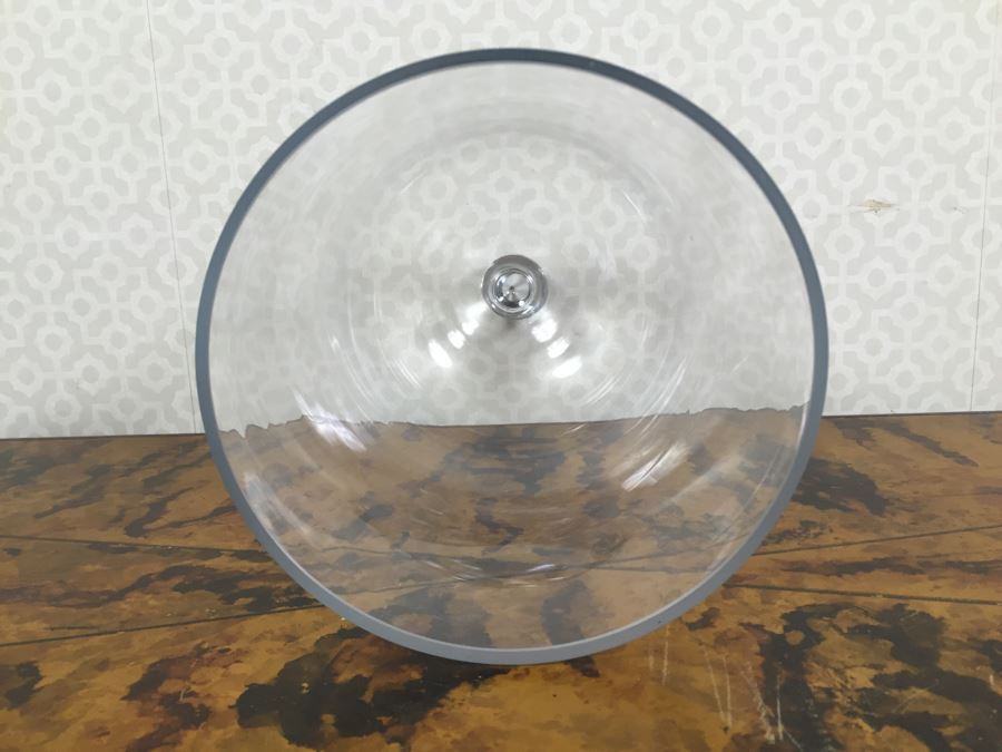 JUST ADDED - (2) Glass Domes And (1) Glass Bowl