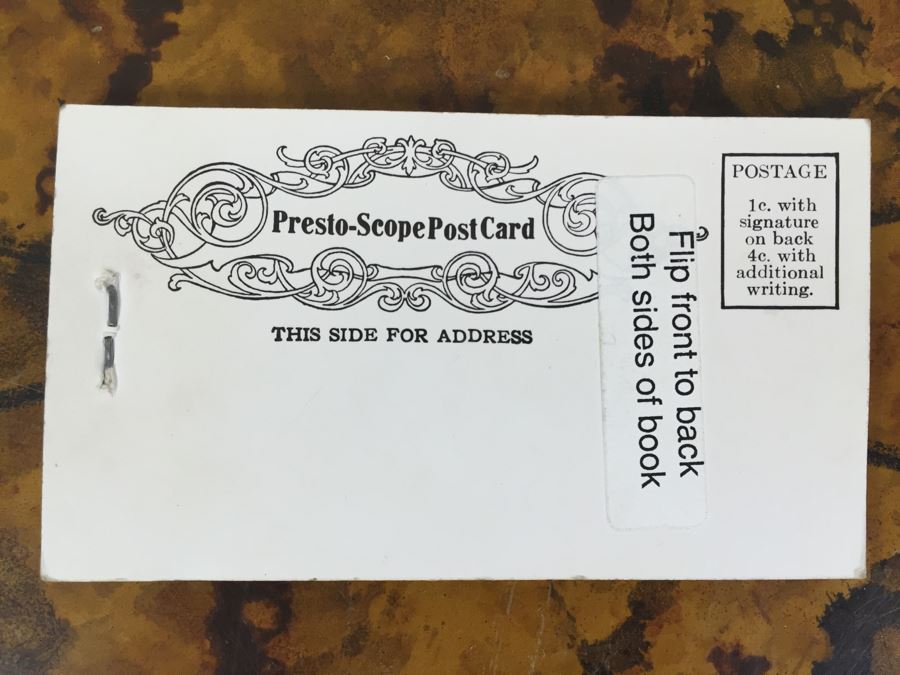 JUST ADDED - (4) Glass Jars, (6) Field Notes And (7) Presto Convertible Collar Presto-Scope Postcard [Photo 14]