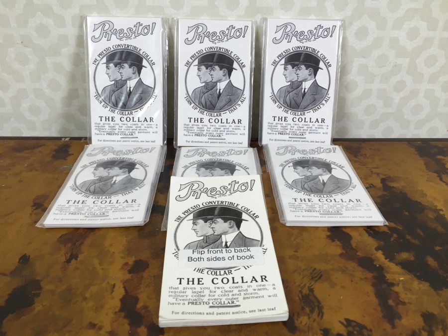 JUST ADDED - (4) Glass Jars, (6) Field Notes And (7) Presto Convertible Collar Presto-Scope Postcard [Photo 13]