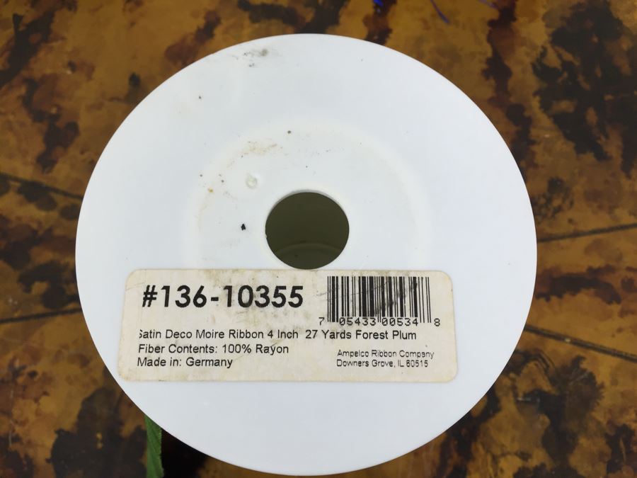 JUST ADDED - Pulley, (2) Glass Bowls, Collection Of Vintage Keychains, Rope On Spools And Collection Of Various Ribbons [Photo 9]