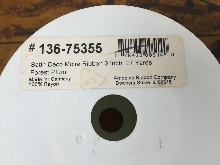 JUST ADDED - Pulley, (2) Glass Bowls, Collection Of Vintage Keychains, Rope On Spools And Collection Of Various Ribbons [Photo 8]