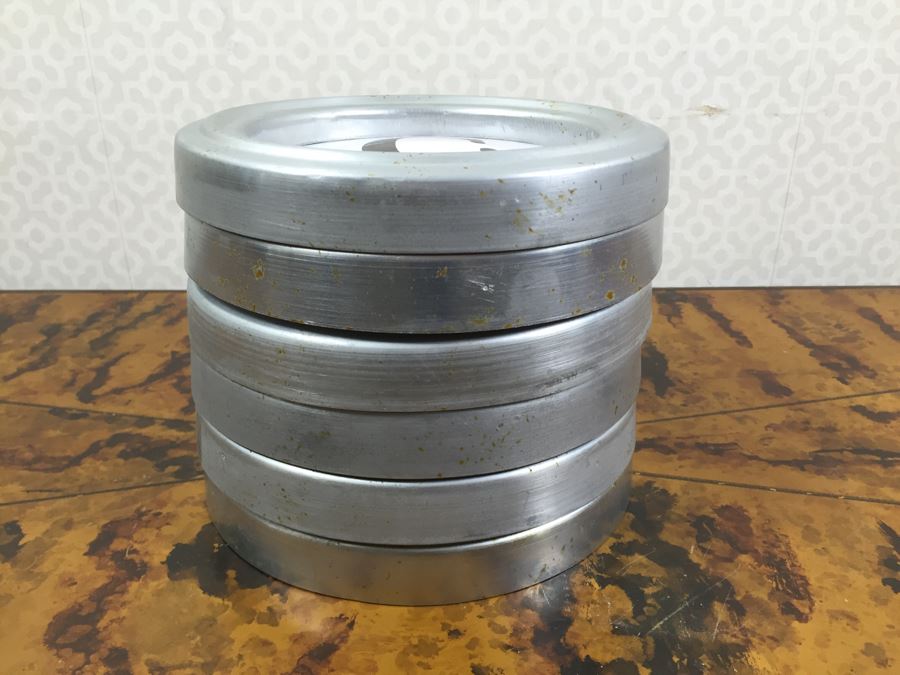 JUST ADDED - (6) Tin Letters And Spool [Photo 2]