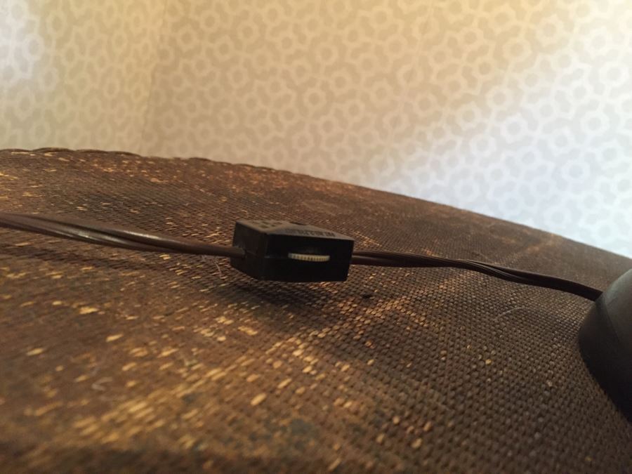 JUST ADDED - Large Mid-Century Drip Pottery Lamp With Shade Retails $400 [Photo 7]