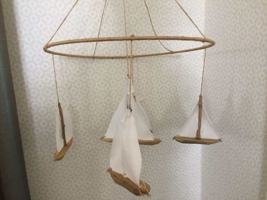 JUST ADDED - Sailboat Mobile