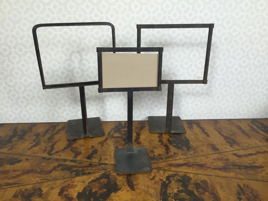 JUST ADDED - Huge Lot Of Store Signs, Spool Jewelry Display And Metal Picture Displays [Photo 5]