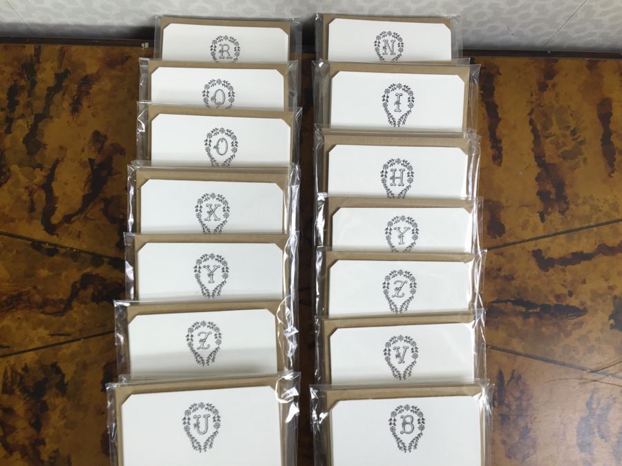 JUST ADDED - Canvas Shopping Bag Lot Filled With New Product Including Notecards, Cards, Gift Tags, Petite Parcel Sets, Desk Name Plate, Keychains - See Photos [Photo 5]