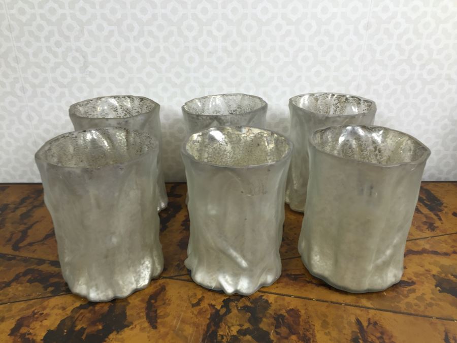 JUST ADDED - (6) Glass Vases, Bucket O' Bait Pale, (2) NEW Photo Booth Glasses / Mustaches And Various Items On Sticks - See Photos [Photo 10]