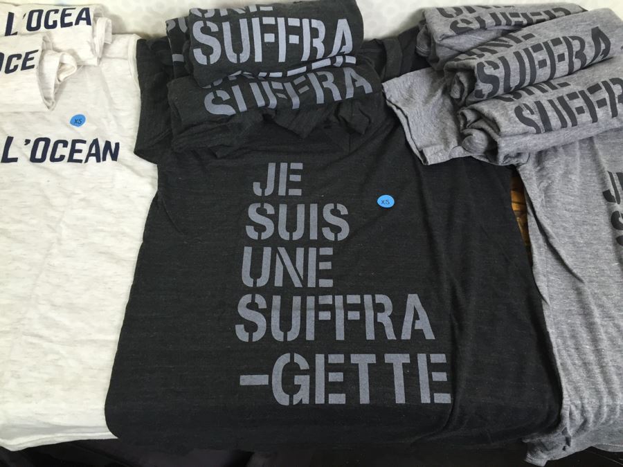 JUST ADDED - (13) XS Women's T-Shirts (Run Larger In Size) [Photo 9]