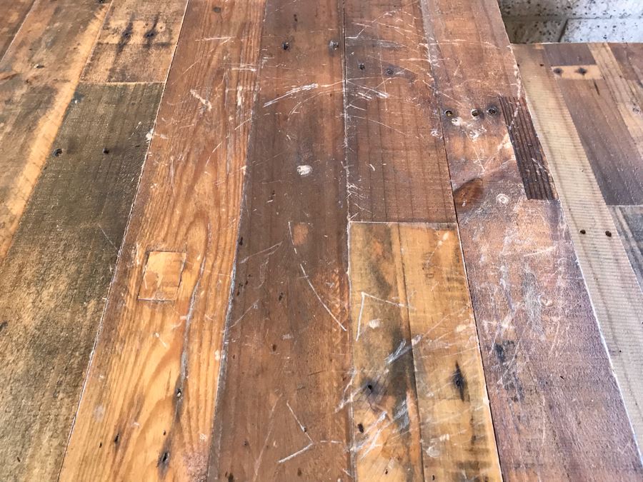 Crate & Barrel Dining Table With Pair Of Bench Seats [Photo 9]