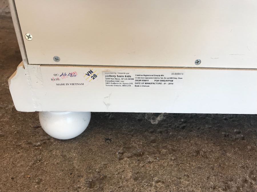 Pottery Barn Kids White Catalina Nightstand [Photo 6]