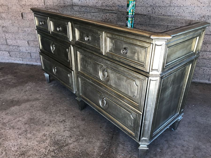 Z Gallerie Chest Of Drawers Dresser With Mirrored Top [Photo 16]