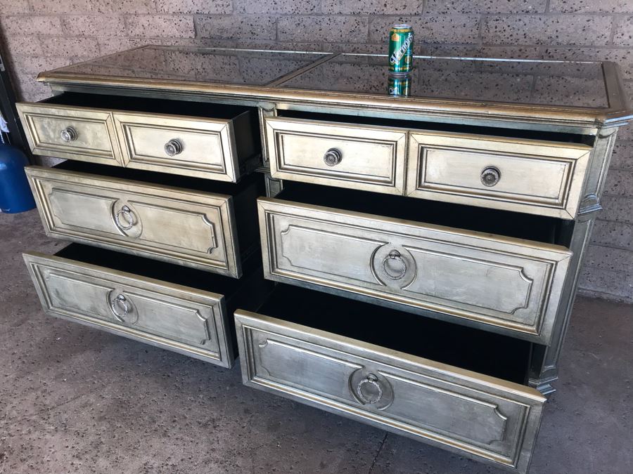 Z Gallerie Chest Of Drawers Dresser With Mirrored Top [Photo 8]