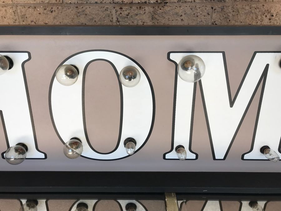 HOME Lighted Wall Art Sign (Needs Bulbs) [Photo 3]