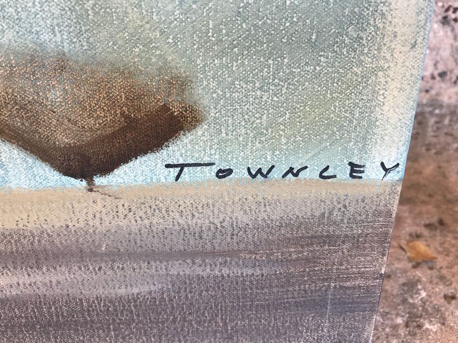 Original Oil On Canvas Painting By Shane Townley Retails For $4,800 [Photo 4]