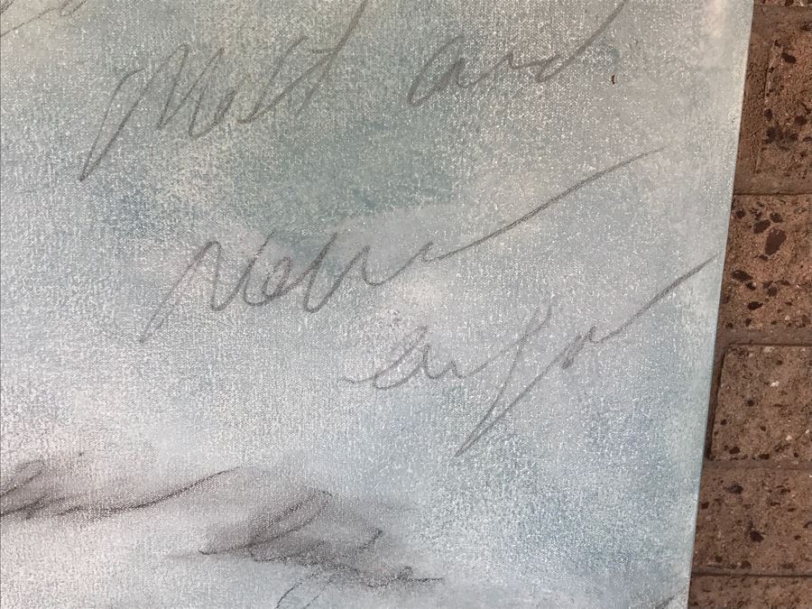 Original Oil On Canvas Painting By Shane Townley Retails For $4,800 [Photo 11]