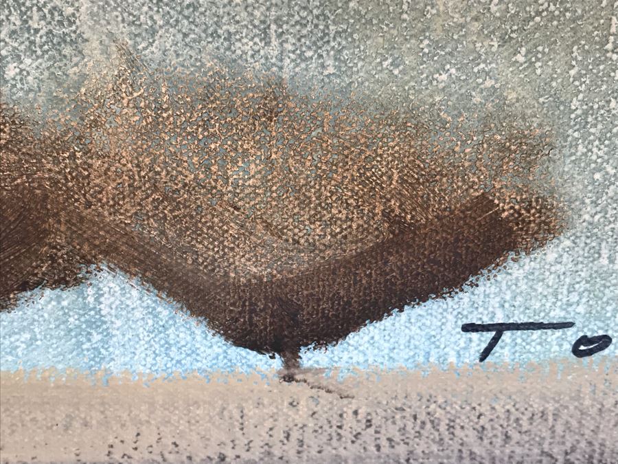 Original Oil On Canvas Painting By Shane Townley Retails For $4,800 [Photo 6]