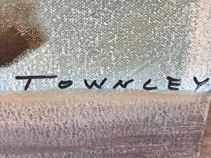 Original Oil On Canvas Painting By Shane Townley Retails For $4,800 [Photo 5]