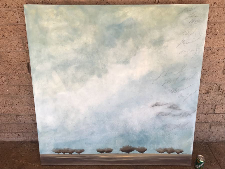 Original Oil On Canvas Painting By Shane Townley Retails For $4,800 [Photo 2]