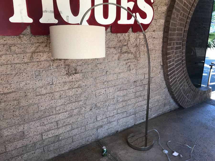 Chrome Arc Floor Lamp [Photo 2]