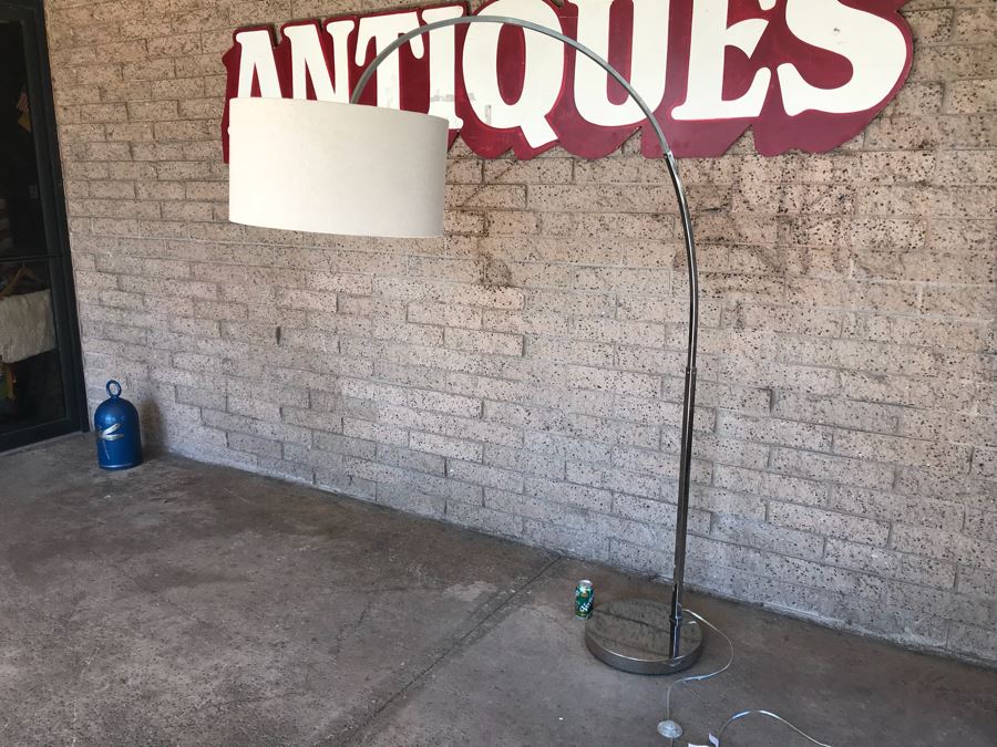 Chrome Arc Floor Lamp [Photo 9]