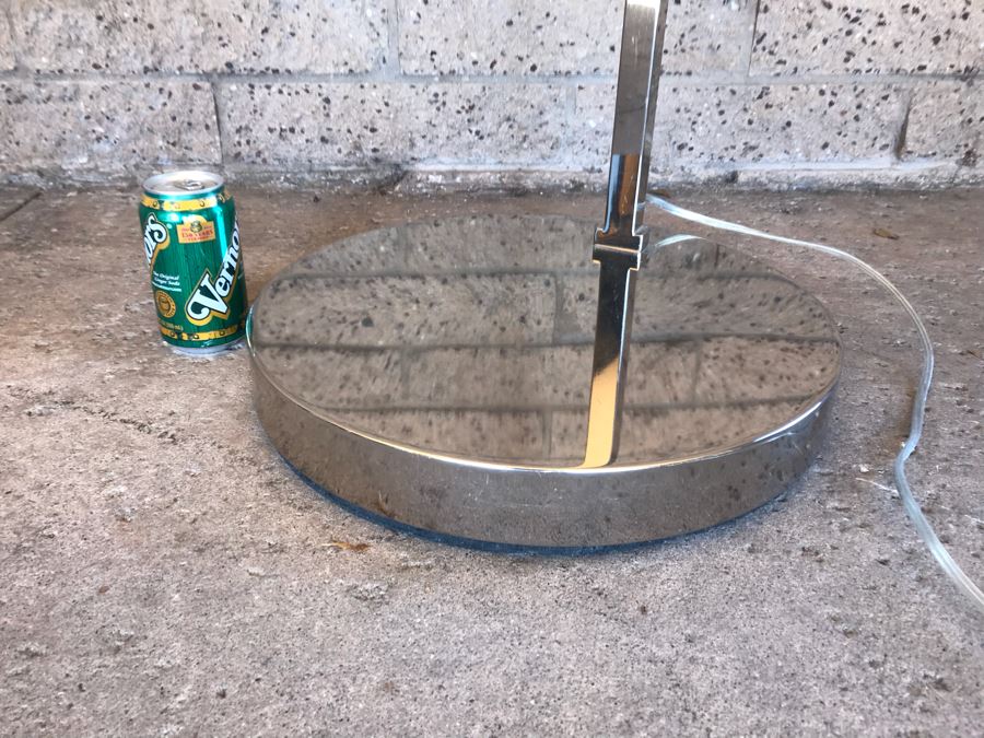 Chrome Arc Floor Lamp [Photo 6]