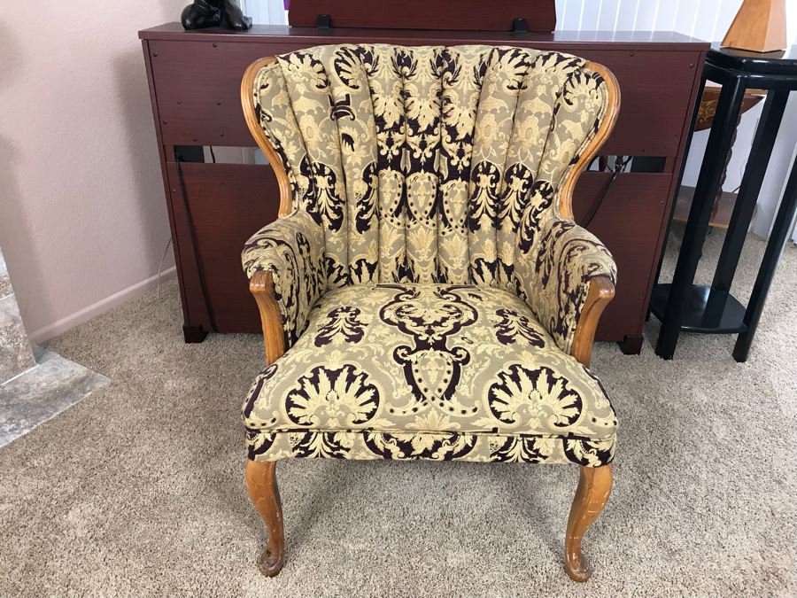 Vintage Upholstered Armchair [Photo 2]