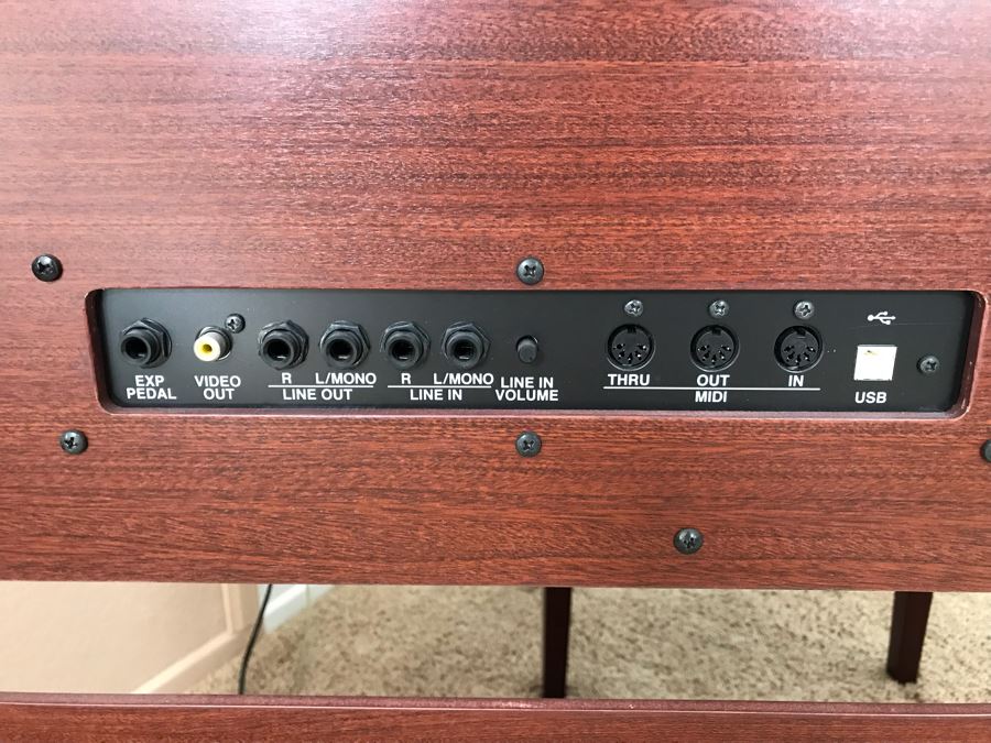 KAWAI Digital Concert Performer Piano Model CP137M With Bench, Seth Thomas Metronome And Sheet Music Books Estimate $2,000 [Photo 29]