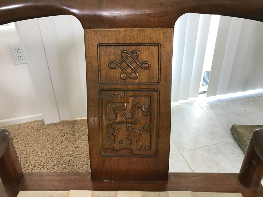 Pair Of Chinese Armchairs With Casters [Photo 8]