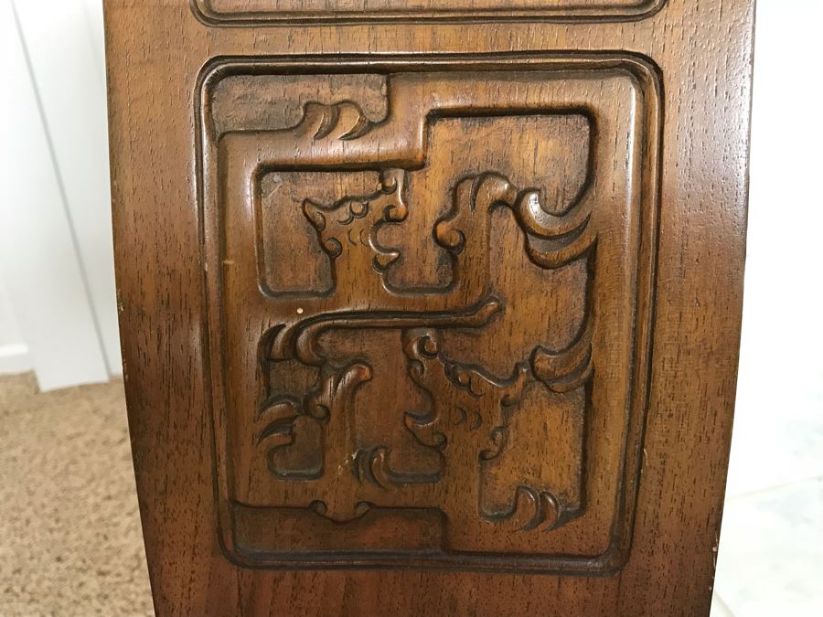 Pair Of Chinese Armchairs With Casters [Photo 10]