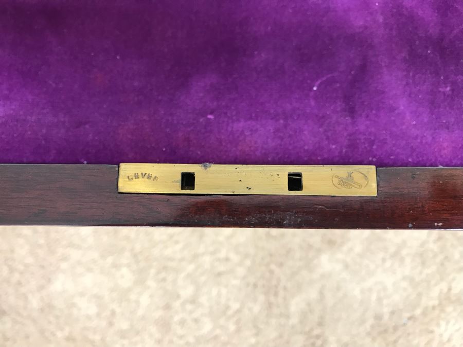 Vintage Glass Display Cabinet With Hinged Lockable Top Door (No Key) And Lower Display Cabinet (Accomodates Glass Shelving Below) [Photo 12]