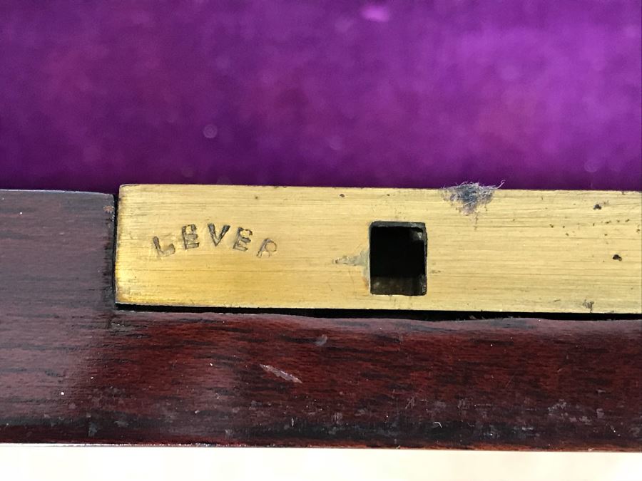 Vintage Glass Display Cabinet With Hinged Lockable Top Door (No Key) And Lower Display Cabinet (Accomodates Glass Shelving Below) [Photo 15]