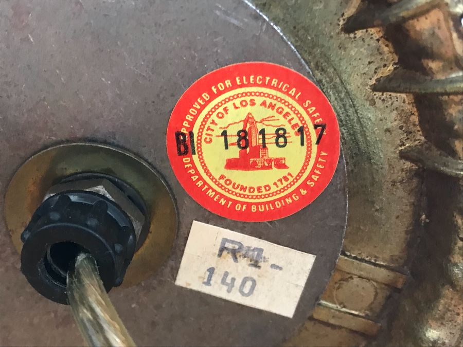 Vintage Mid-Century 4-Light Table Lamp By L&L WMC [Photo 11]