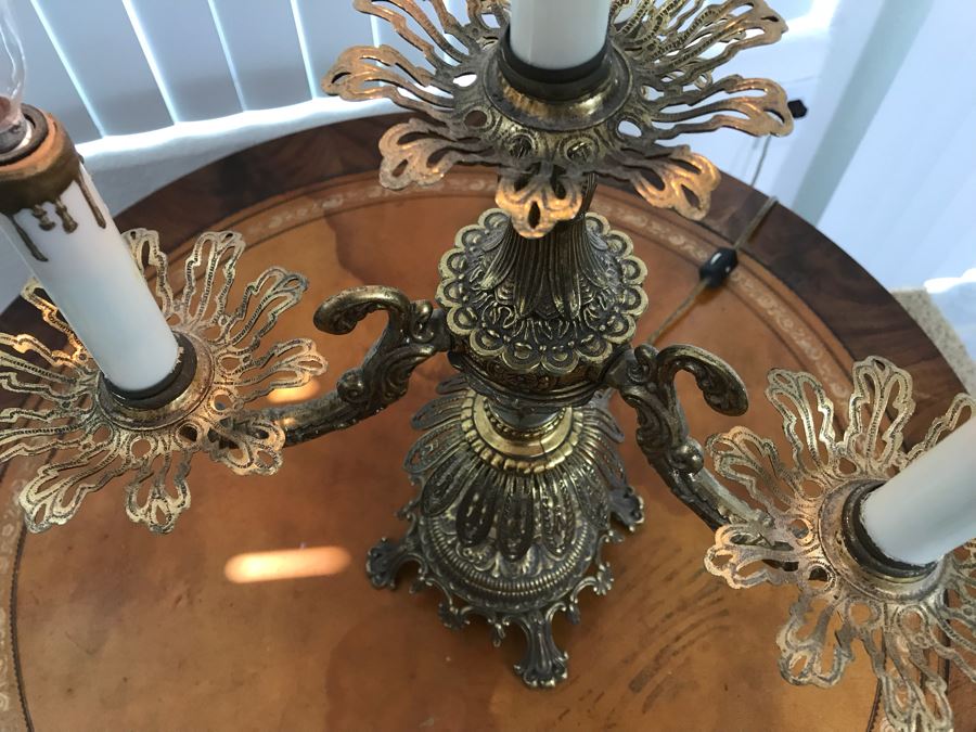 Vintage Mid-Century 4-Light Table Lamp By L&L WMC [Photo 7]