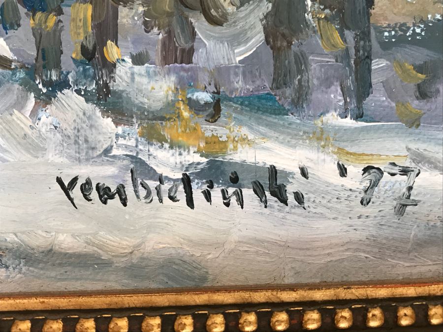 Original Impressionist Oil Painting By Warsaw, Poland Artist Piotr Rembielinski [Photo 14]