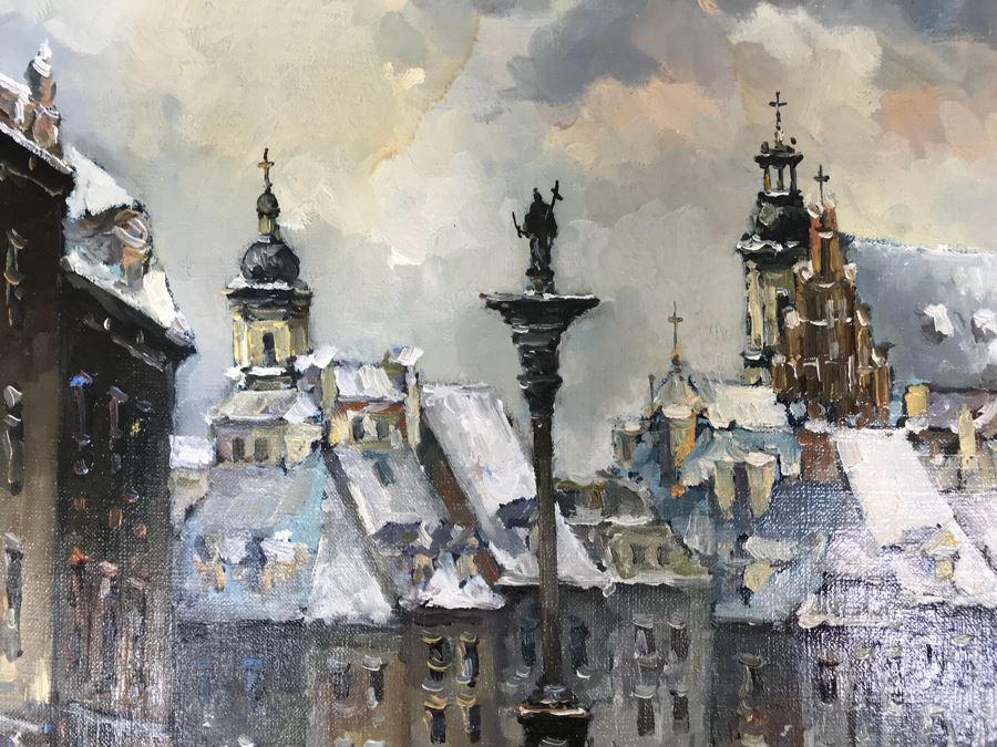Original Impressionist Oil Painting By Warsaw, Poland Artist Piotr Rembielinski [Photo 11]