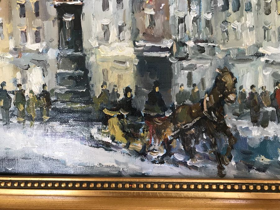 Original Impressionist Oil Painting By Warsaw, Poland Artist Piotr Rembielinski [Photo 9]