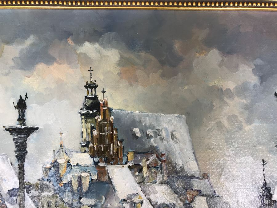 Original Impressionist Oil Painting By Warsaw, Poland Artist Piotr Rembielinski [Photo 12]