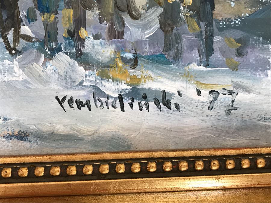 Original Impressionist Oil Painting By Warsaw, Poland Artist Piotr Rembielinski [Photo 13]