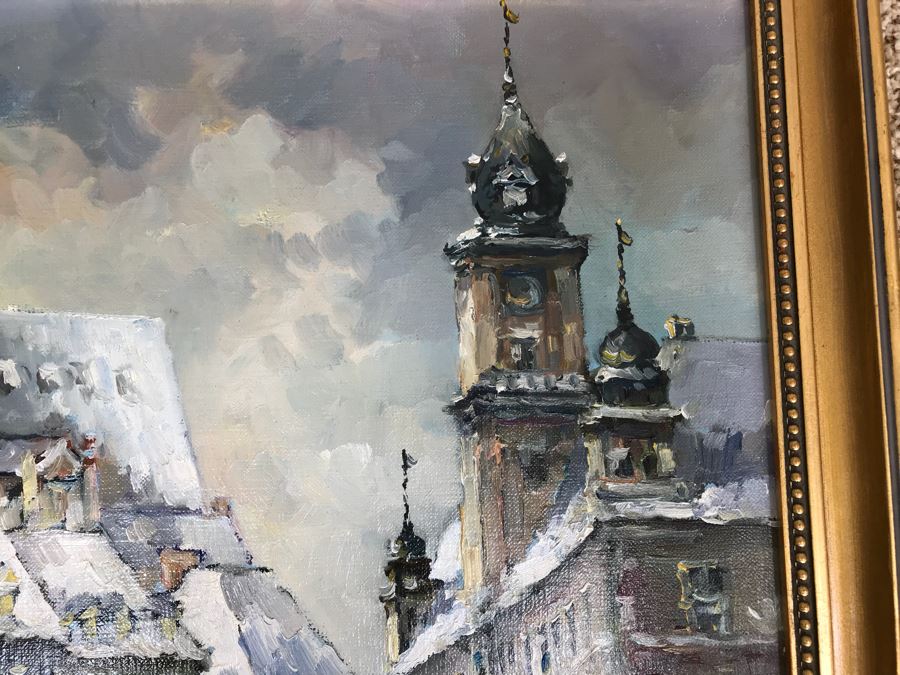 Original Impressionist Oil Painting By Warsaw, Poland Artist Piotr Rembielinski [Photo 6]