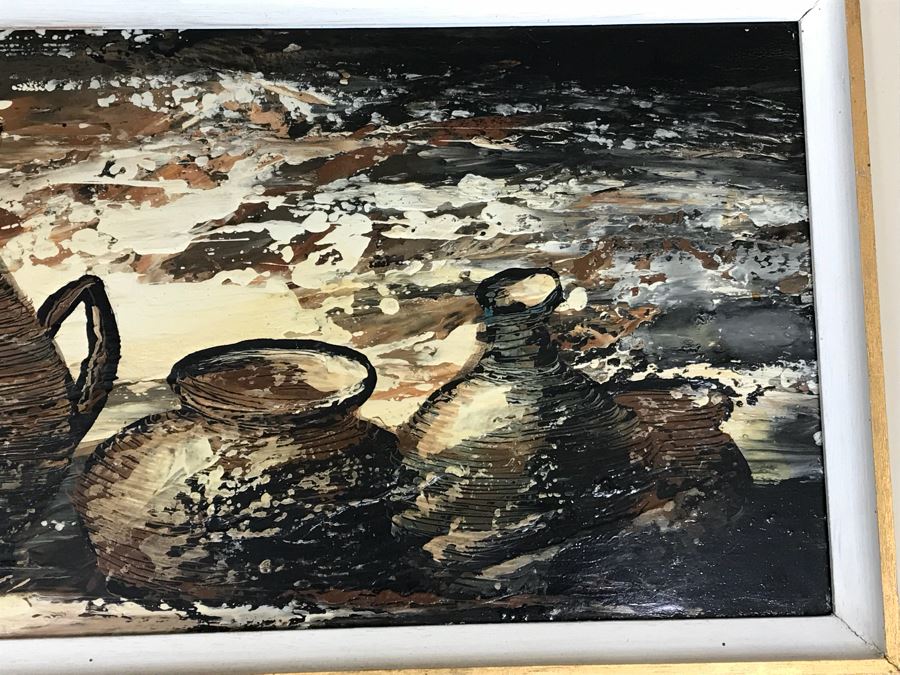 Original Still Life Oil Painting By Edward Elliott From United Kingdom 35' X 15' [Photo 8]