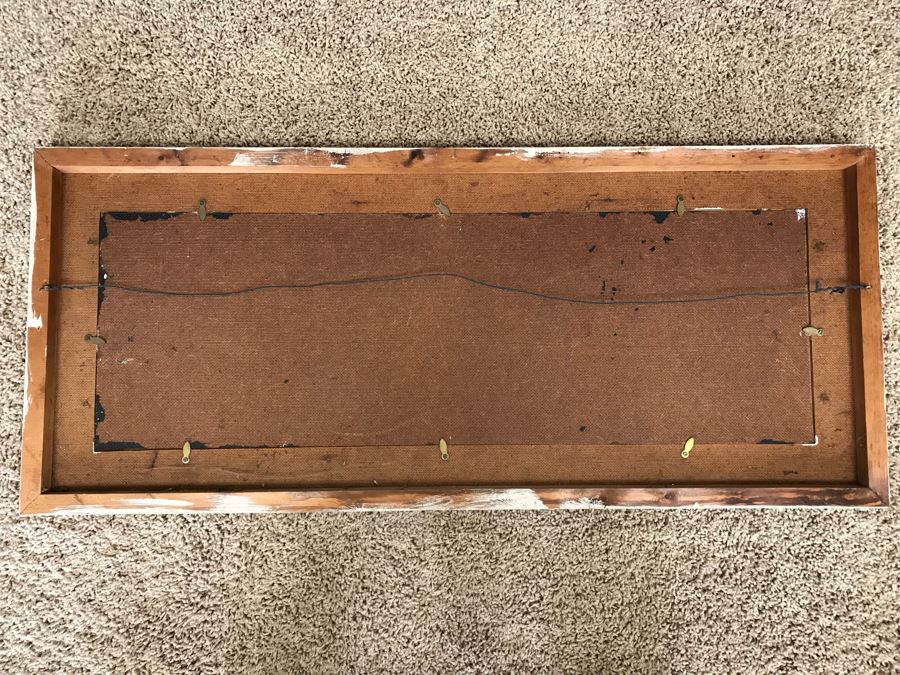 Original Still Life Oil Painting By Edward Elliott From United Kingdom 35' X 15' [Photo 12]