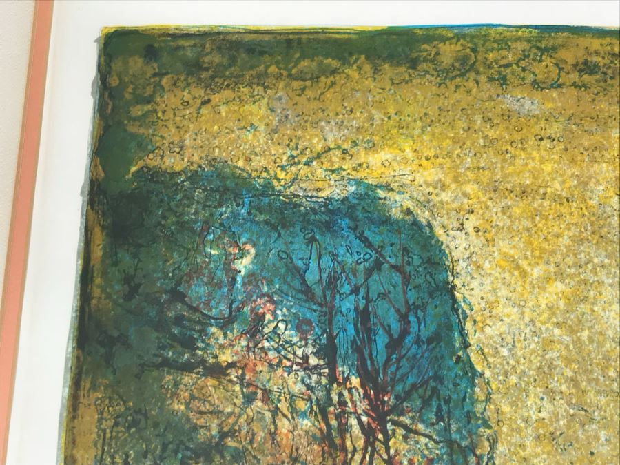 Hoi Lebadang Lithograph Pencil Signed By Artist Vietnam (May Be Artist Proof) 32' X 26' [Photo 13]